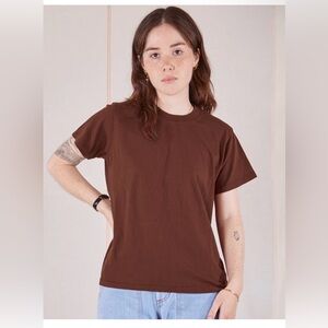 Big Bud Press The Organic Vintage Tee in Fudgesicle Brown
